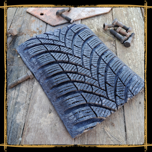 Post-Apocalyptic Tire | Rust and Ash Series