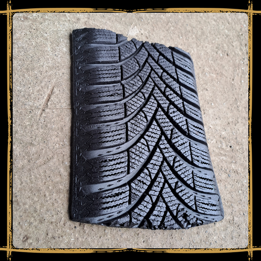 Post-Apocalyptic Tire | Rust and Ash Series